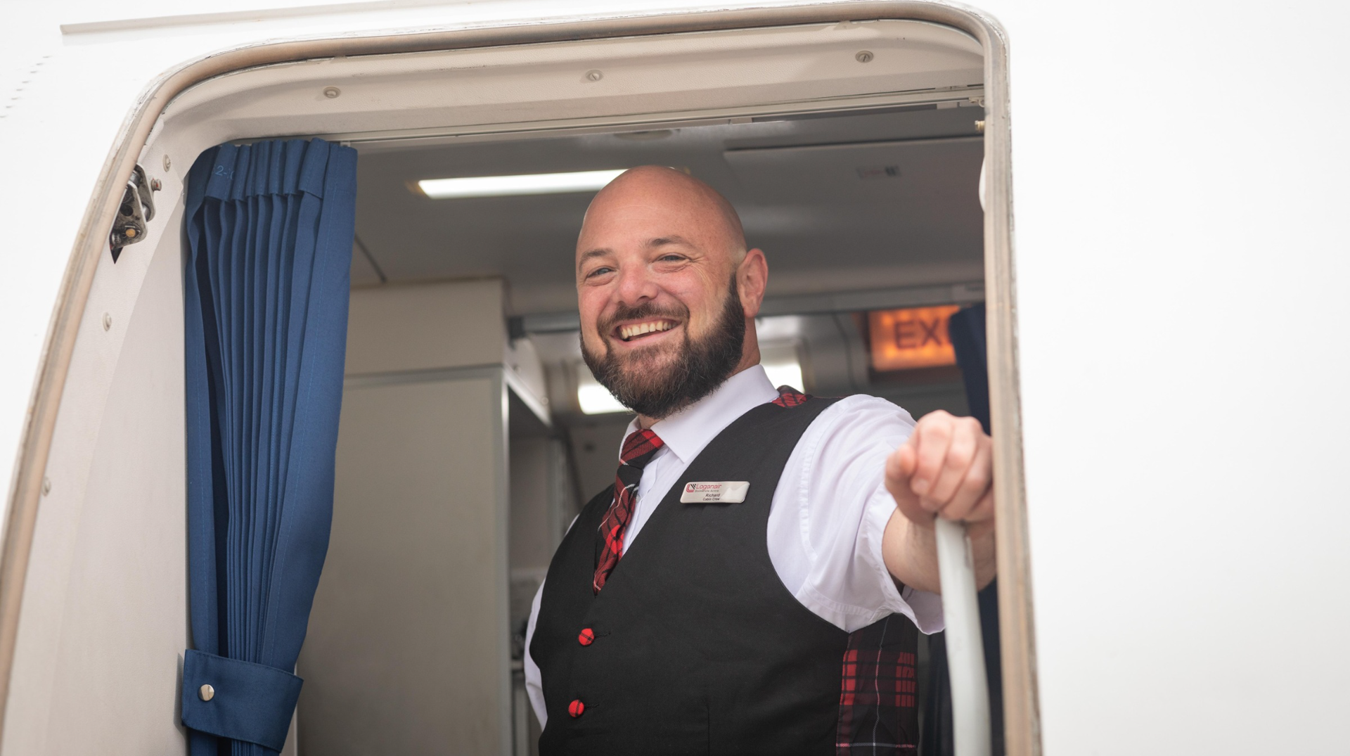 Isle Of Man Male Cabin Crew Door