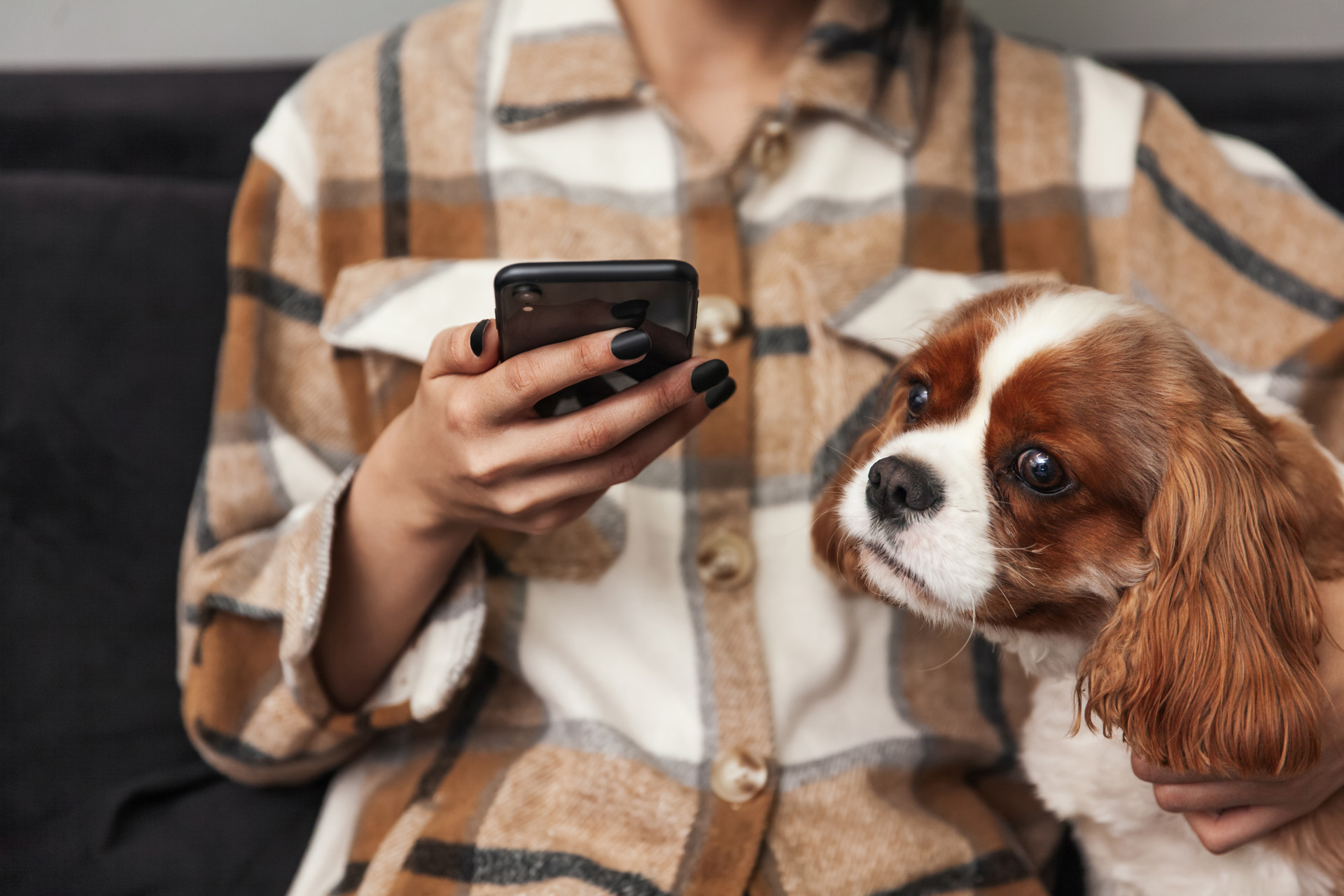 Woman With Dog