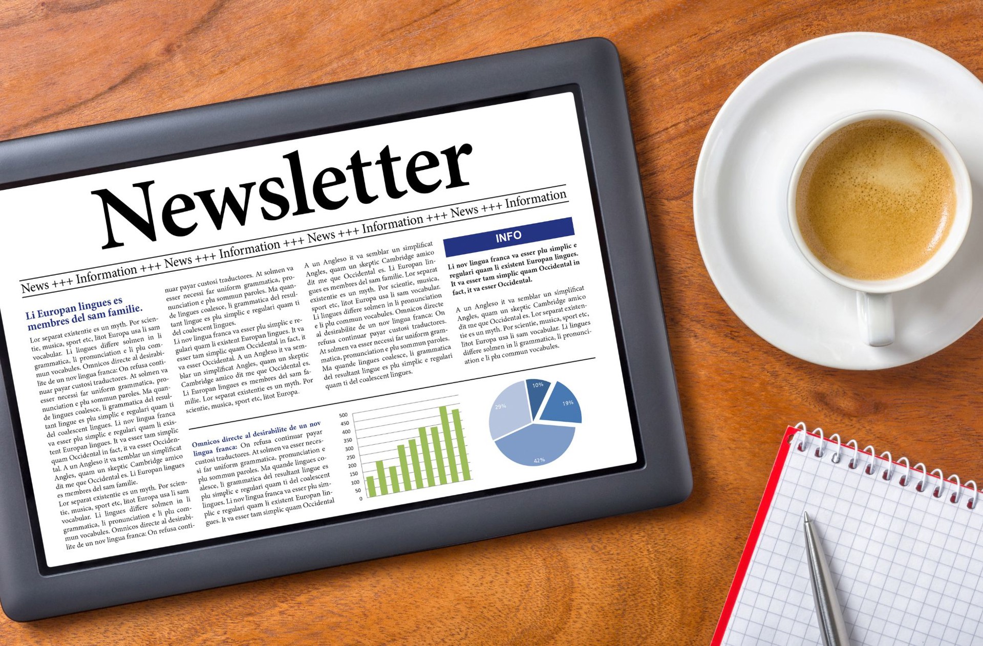 Background image - Newsletter