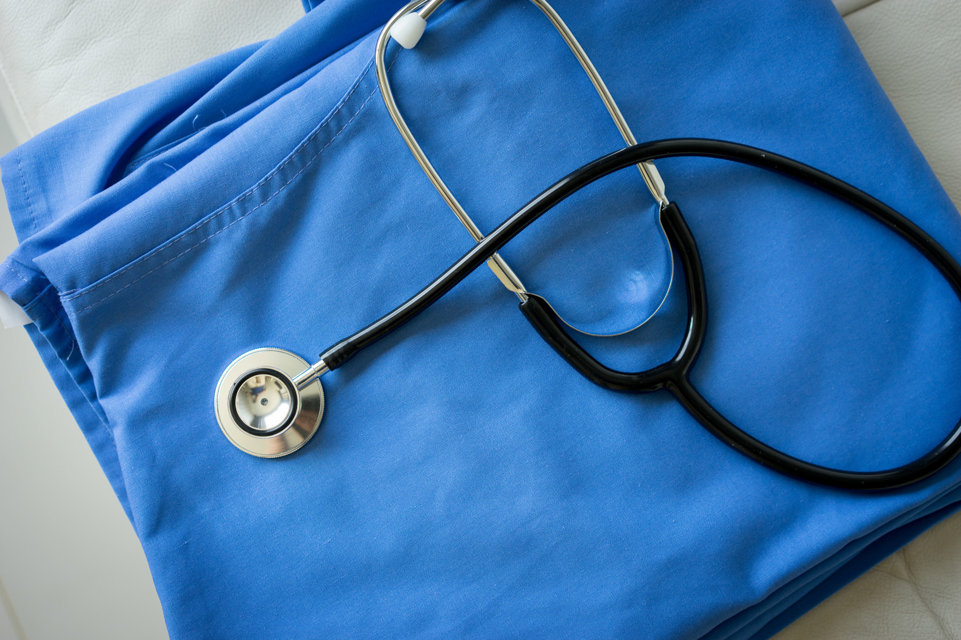 Background image - Scrub Top Stethoscope