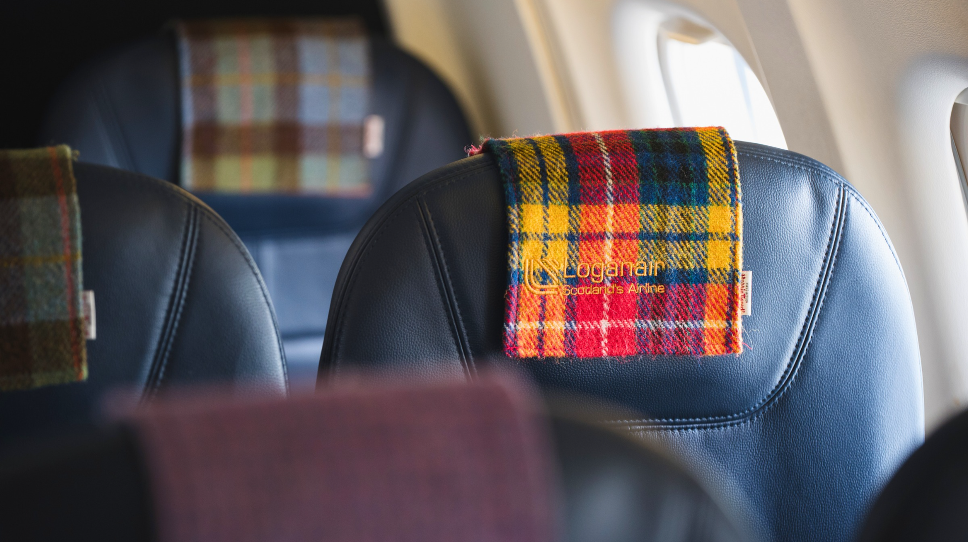 ATR Cabin Harris Tweed Headrest